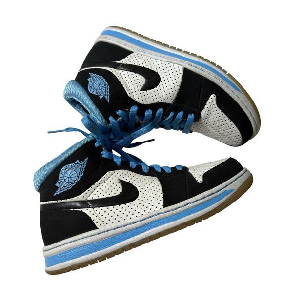 RARE Nike Air Jordan Alpha 1 University Blue UNC Sneakers Size 5.5Y No Box main image 6